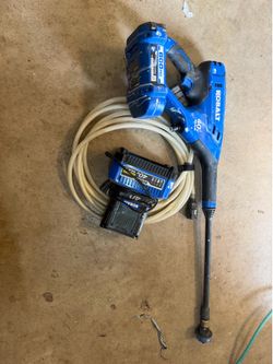 Kobalt 600psi 40 volt portable pressure washer