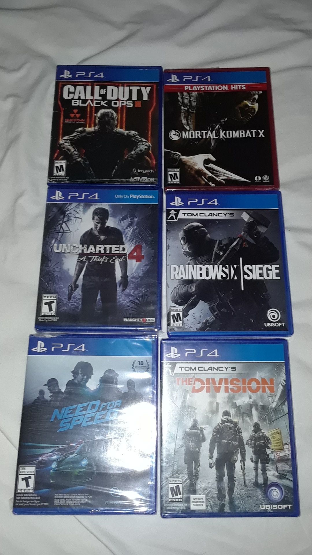 Brand new games