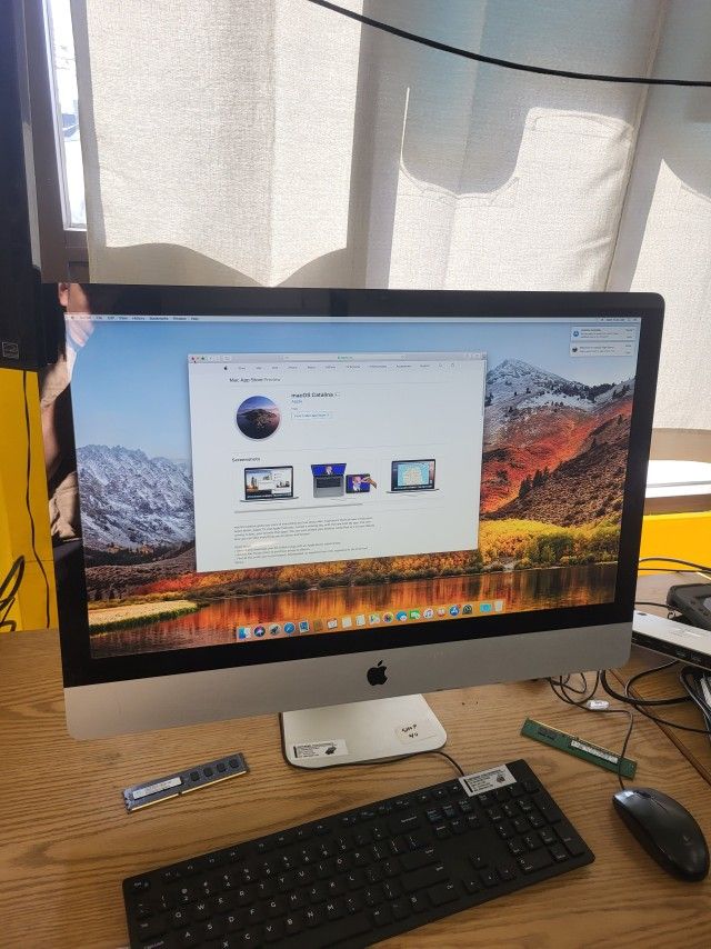 27 INCH IMAC MID 2011 CORE i5 AT 2.7GHZ (SHOP40)