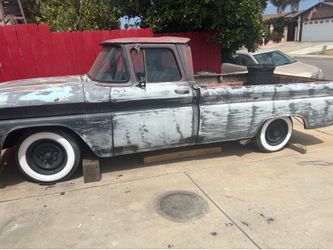 1963 Chevy long bed truck last call