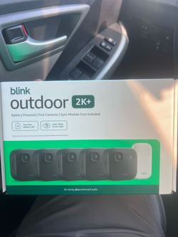 Blink Outdoor 2K+ Security Camera System – 5 Cameras