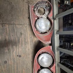 1964 Ford Thunderbird LH And RH Front Headlight Bucket Assembly Hotrod Custom Truck Car 