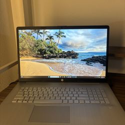 17 HP Laptop - Ryzen 5, 16GB Ram, Windows 11, HP Laptop 17-cp0013dx