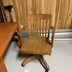 Oak Desk Chair Swivel 