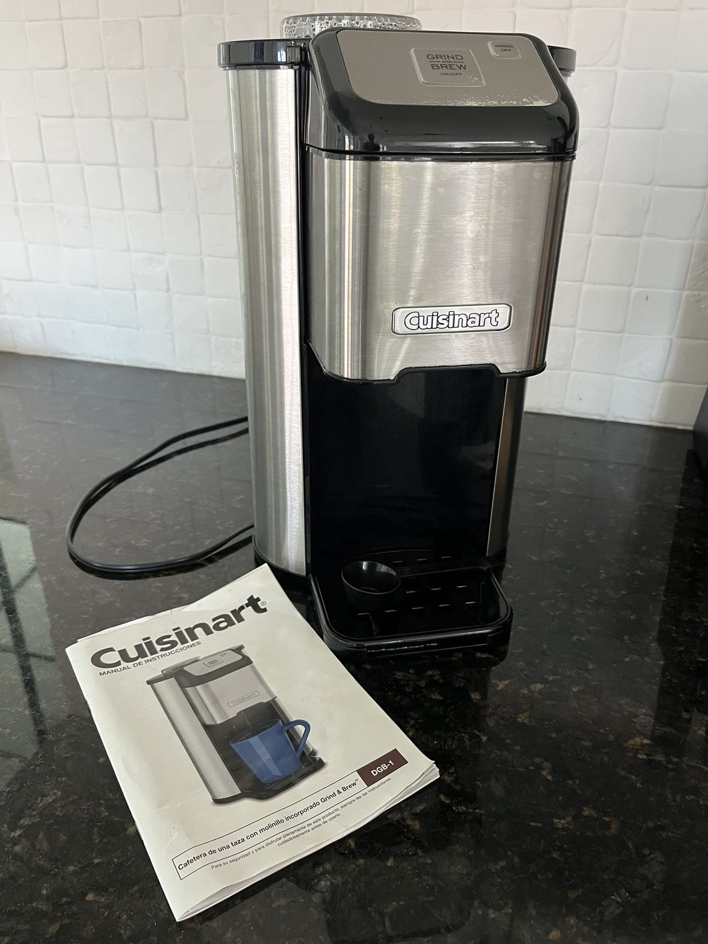 Cuisinart Single Grind And Brew Coffee Maker