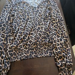 Silky Michael Kors blouse size med.