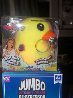 Duck and jumbo ball squeeze