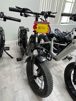 SISIGAD 20" Champ Ext Fat Tire Folding Electric Bike