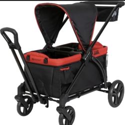 Baby Trend Red Tour Wagon Stroller, Red