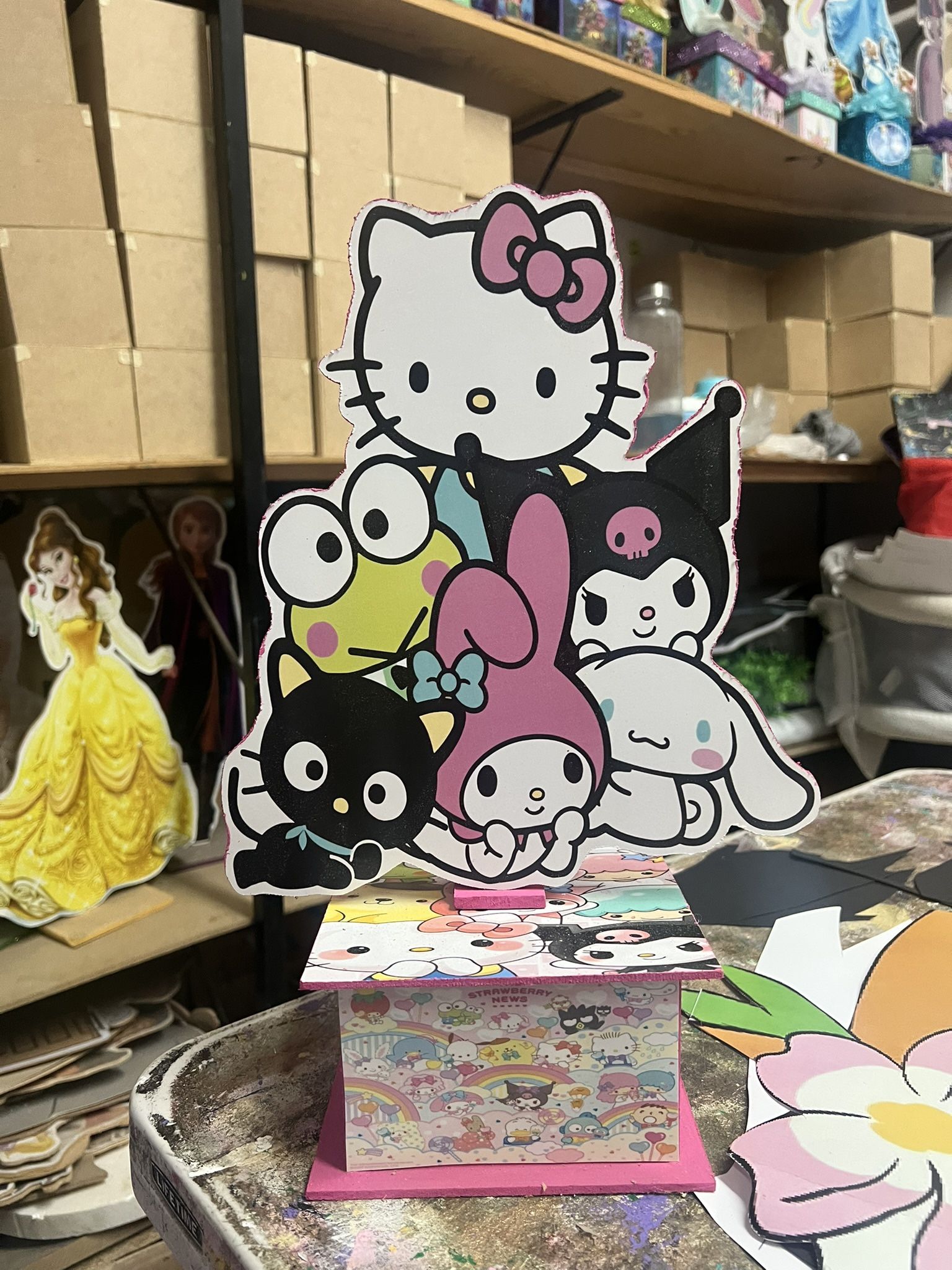 Hello Kitty Centerpices