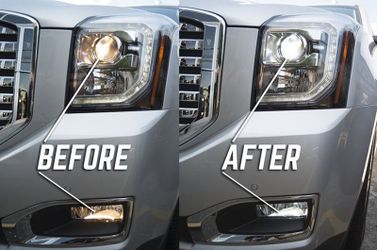 Led headlight kits interior tailgate light strips