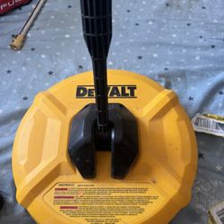DEWALT 12 in. Rotating Driveway and Sidewalk Surface Cleaner Pressure Washer Attachment (3000 PSI MAX