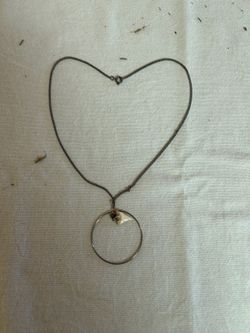 Silver chain with shark tooth