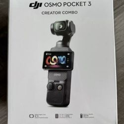 DJI Osmo Pocket 3 Creator Combo Brand New Sealed 