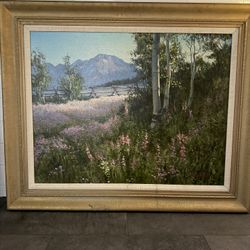 Original Oil Painting — Floyd E. Breinholt (1985)