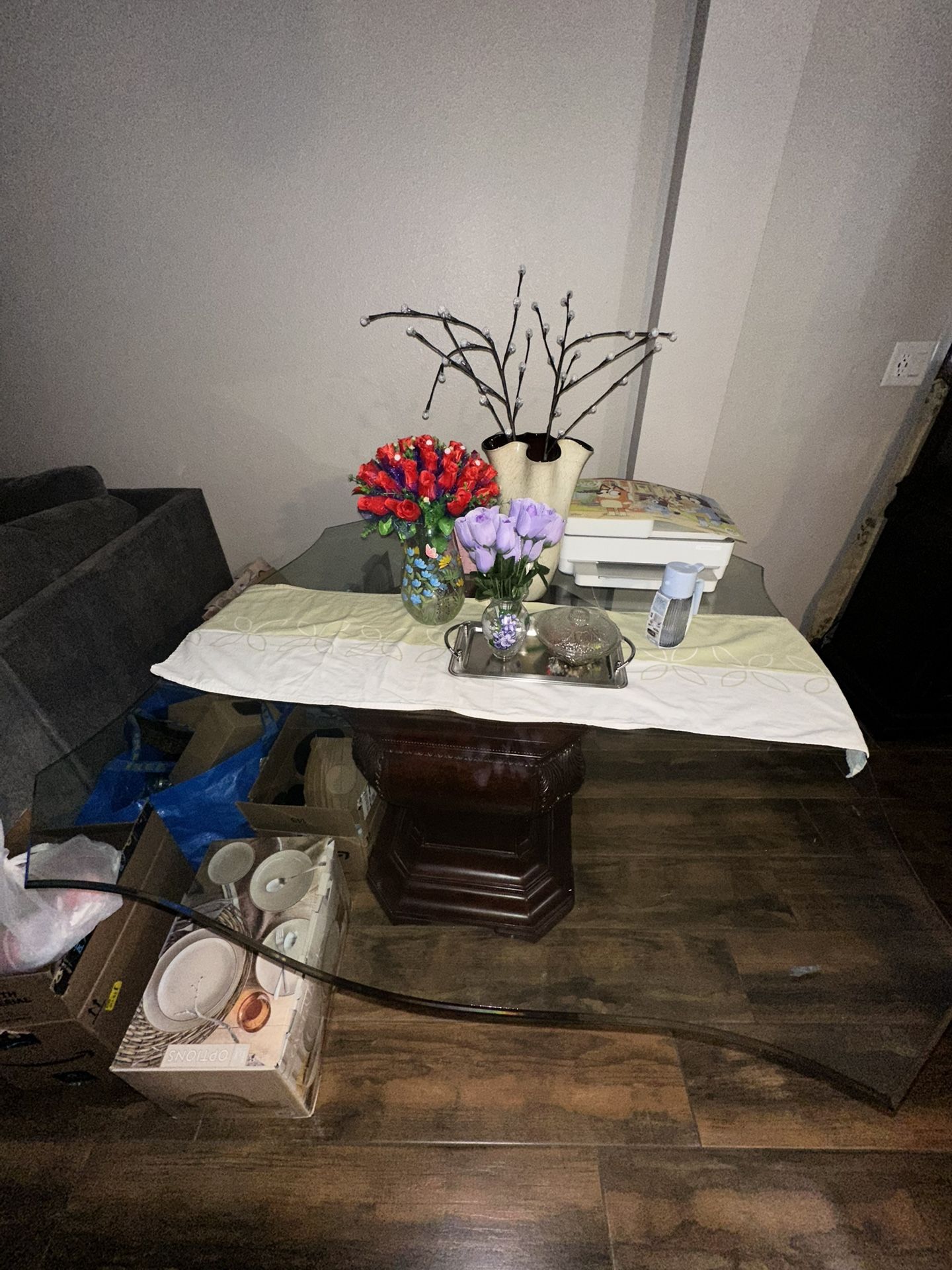 Glass Dining Table