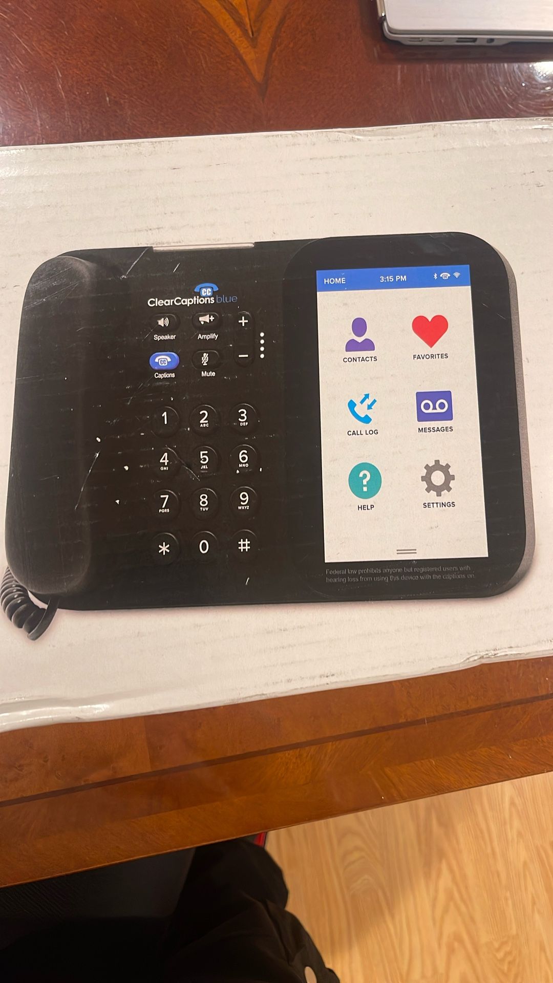 Clearcaptions Phone, Smartphone! New In Box