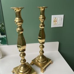 Beautiful Brass Candlestick 