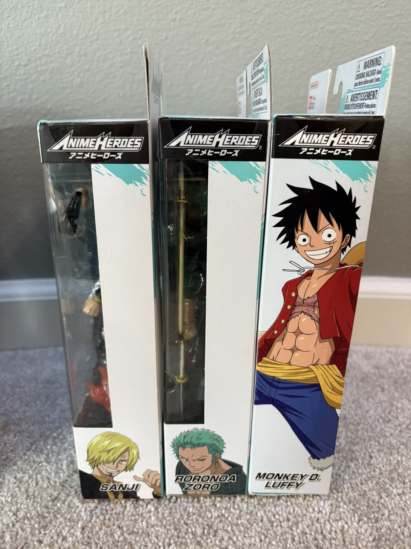 ANIME HEROES- One Piece Figurines