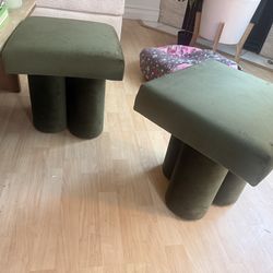 Side/Ottoman Chair (set of 2)