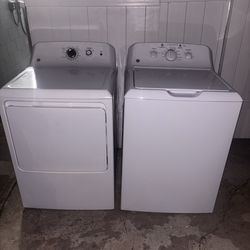 Washer and dryer ge top load