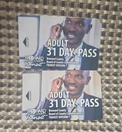 31 Day Unlimited Ride Broward County Adult Bus Pass