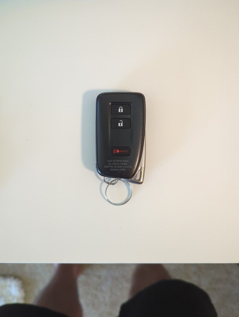 2016-2019 Lexus Key Fob