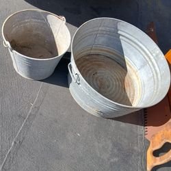 Galvanized Buckets