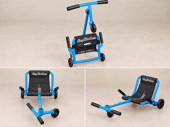 EzyRoller Kids Ride-On Scooter Blue
