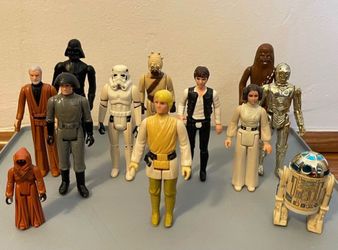 Vintage Star Wars Kenner Original First 12 Figure Lot