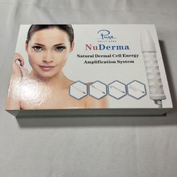Pure Daily Care NuDerma Portable Handheld Skin Therapy Wand Machine open box 