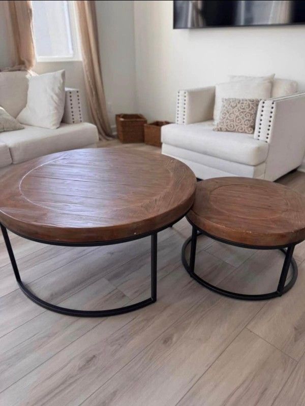 Pottery Barn Coffee Table Set