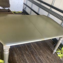 Light Green dining Table 