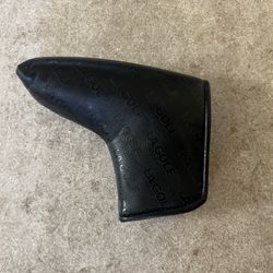 LA Golf Putter Magnetic Golf Head Cover, Black