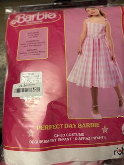 Barbie costume sz L