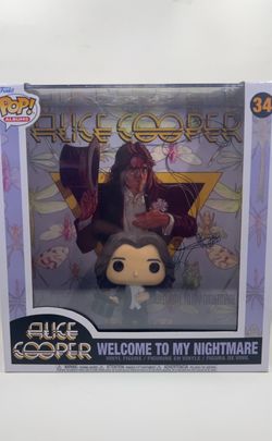 Funko Pop Albums Alice Cooper Welcome to My Nightmare #34