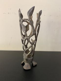 Vase holder / decoration piece solid brass