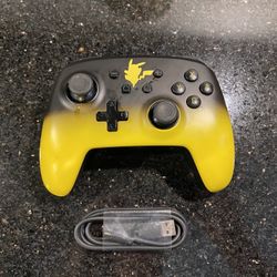 PowerA Pokémon Pikachu Fade Enhanced Wired Controller for Nintendo Switch