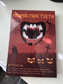 Vampire Fake Teeth- 9 pcs