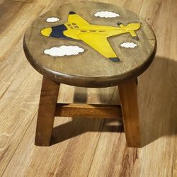 Childs Wooden Stool 