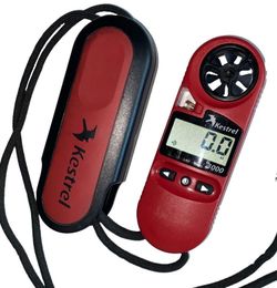 Kestrel 3000 anemometer hand held wind meter, backlight, Heat stress index