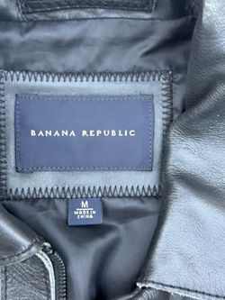 Black Leather Jacket M