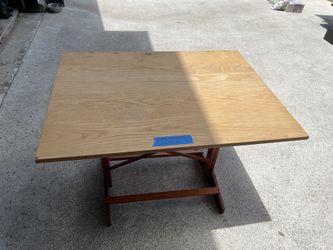 Wood Drafting Desk