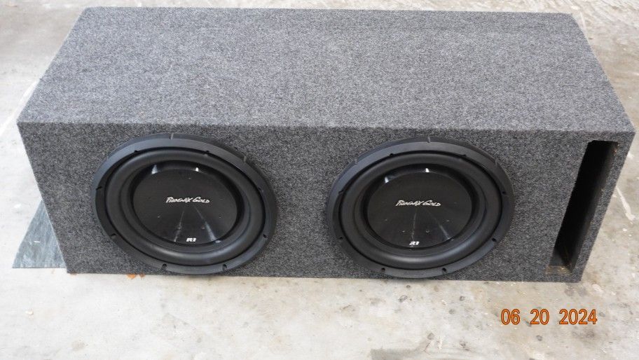 Phoenix Gold Subwoofers - Good Condition, Great Sound!