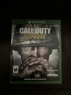 Call Of Duty WW2 And Elden Ring For Xbox One
