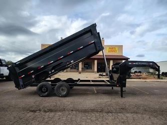 2026 Norstar 16X83 Ironbull Gooseneck, Tandem Axle, 16K Gvwr, 48"" Sides, Telescopic Cylinder