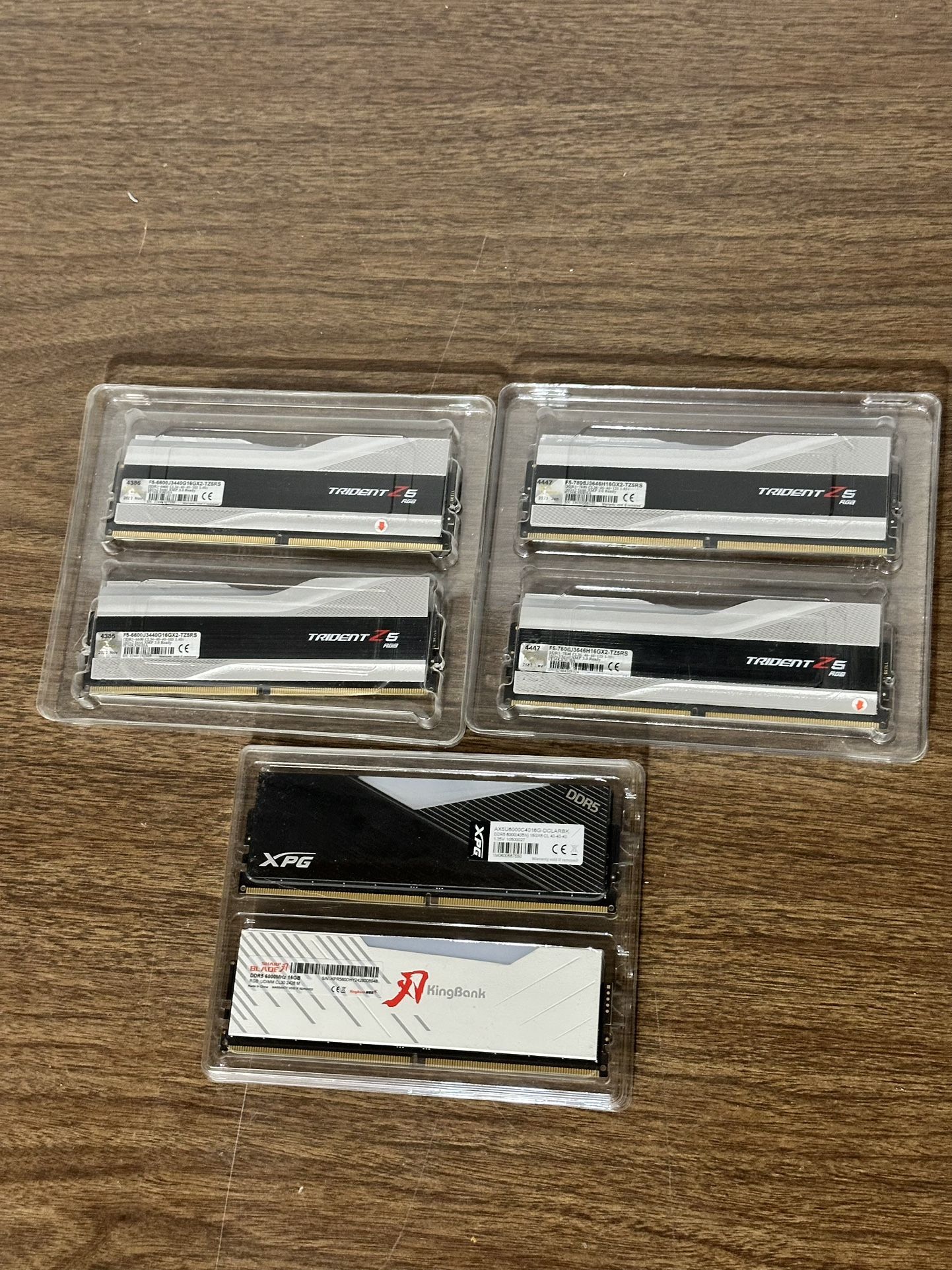 DDR5 RAM Kits - Untested
