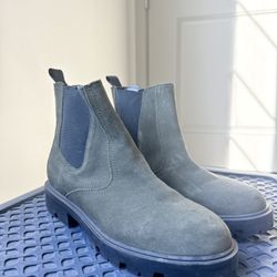 Nine West Woody Green Boots Size 7 1/2