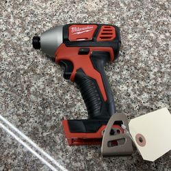 Milwaukee 18v 1/4” Hex Impact Driver