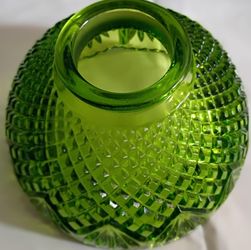 Vintage Diamond Cut Glass Sconce